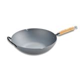 Yoshikawa Carbon Steel Wok 36cm - Made in Japan