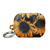 Sunflower Black Case for AirPods