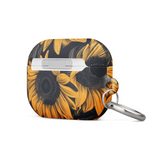 Sunflower Black Case for AirPods