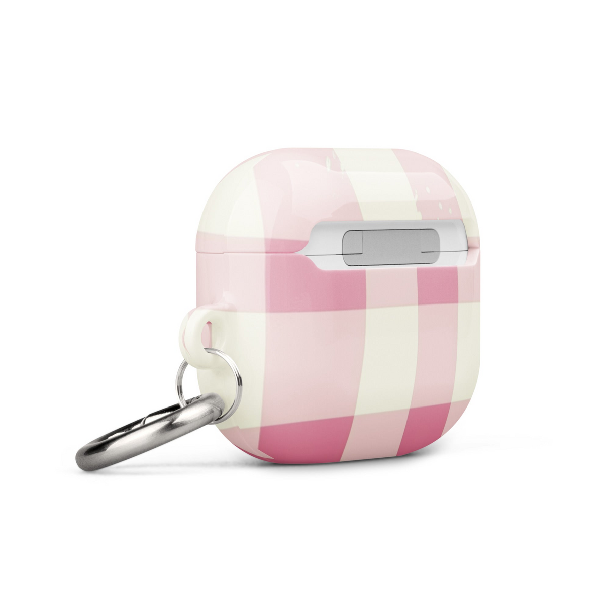 Pink Check Case for AirPods