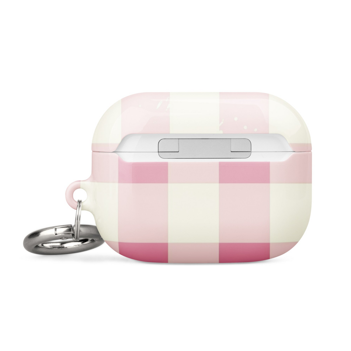 Pink Check Case for AirPods