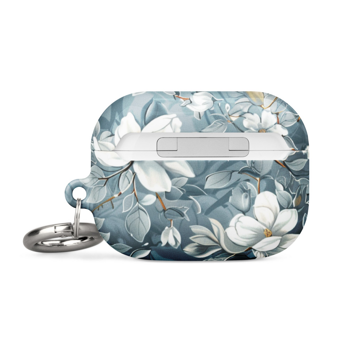 White Lily Case for AirPods