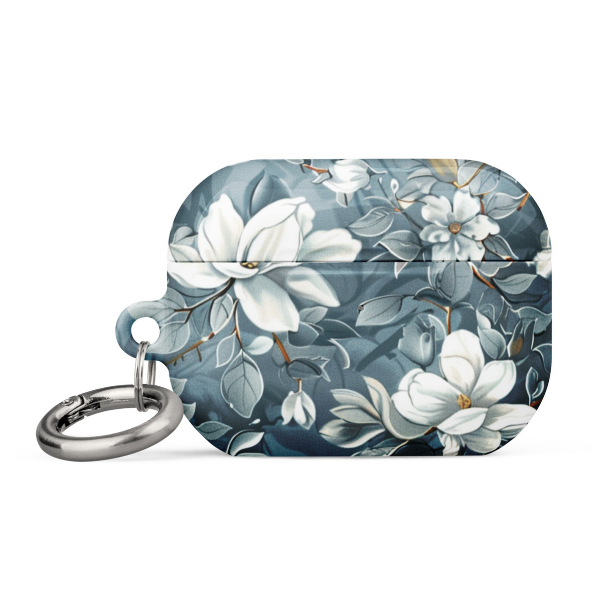 White Lily Case for AirPods