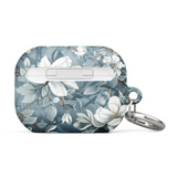 White Lily Case for AirPods