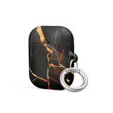 Black Marble Case for AirPods