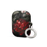 Pink Red Floral Case for AirPods