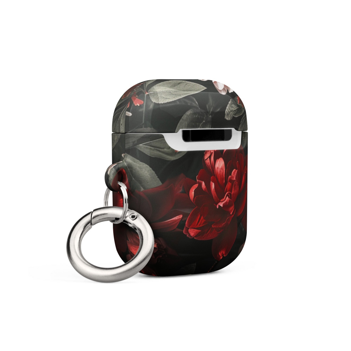 Pink Red Floral Case for AirPods