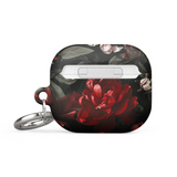 Pink Red Floral Case for AirPods