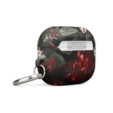 Pink Red Floral Case for AirPods