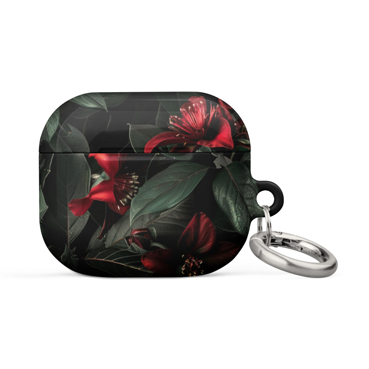 Floral Dark Case for AirPods