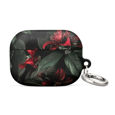 Floral Dark Case for AirPods