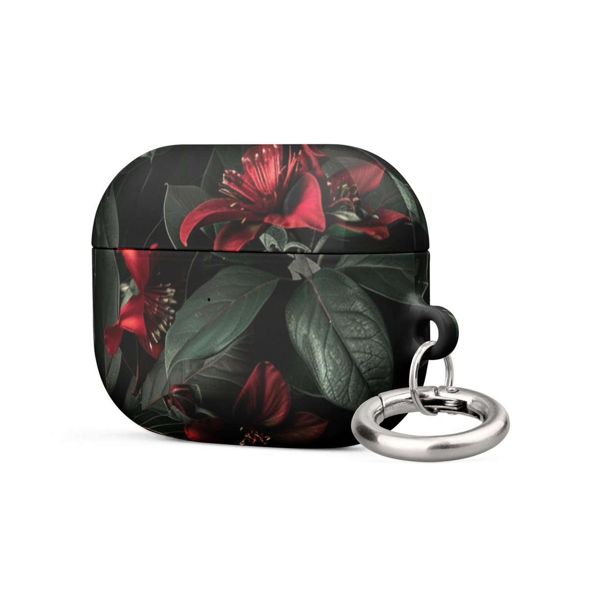 Floral Dark Case for AirPods