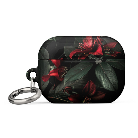 Floral Dark Case for AirPods