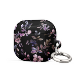 Black Floral Case for AirPods