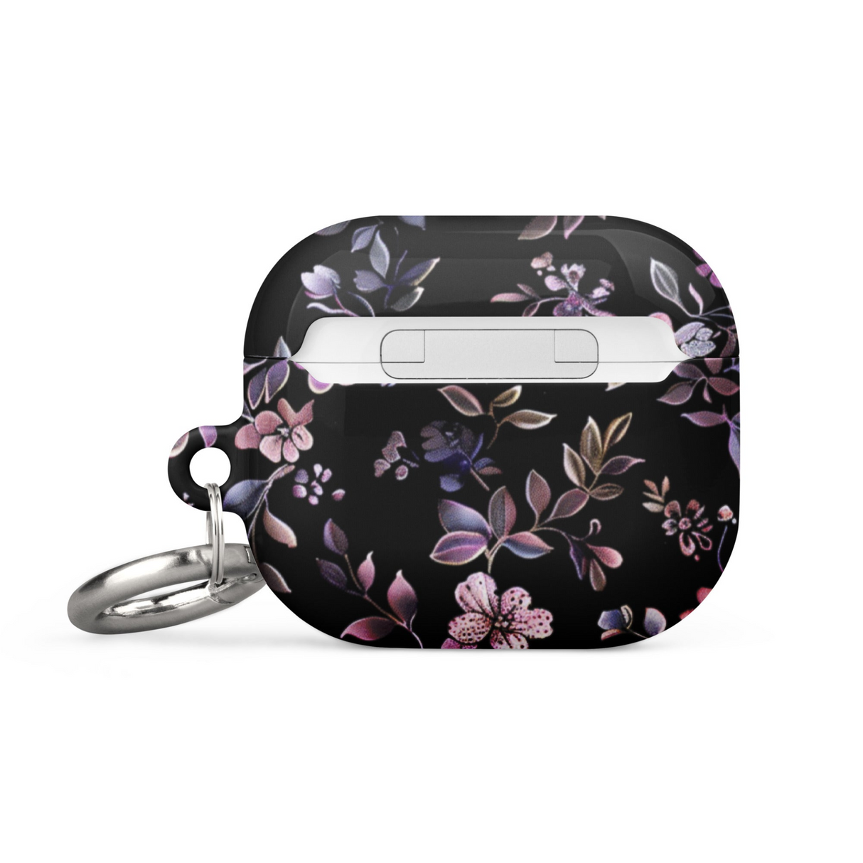 Black Floral Case for AirPods