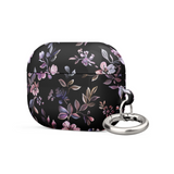 Black Floral Case for AirPods