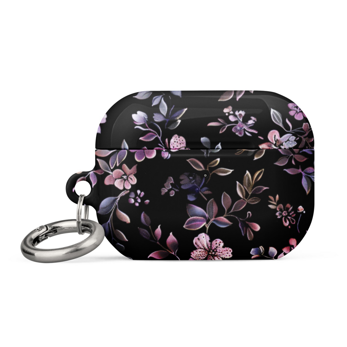 Black Floral Case for AirPods