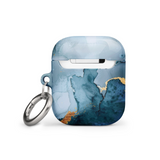 Blue Gold Case for AirPods