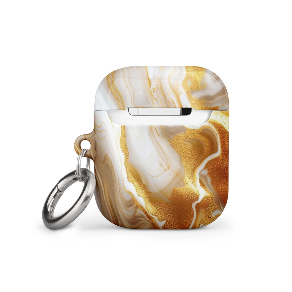 Gold Marble Case for AirPods