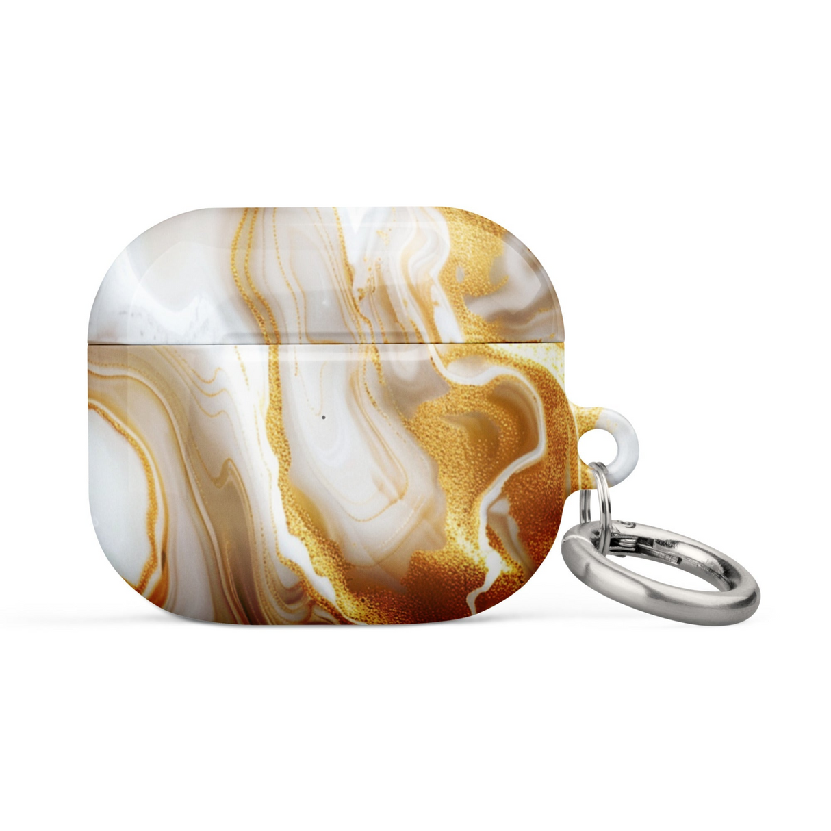 Gold Marble Case for AirPods