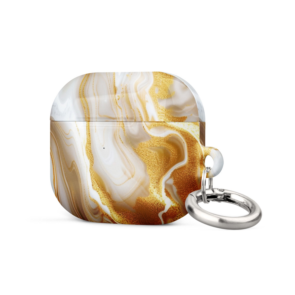 Gold Marble Case for AirPods