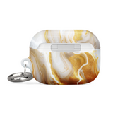 Gold Marble Case for AirPods