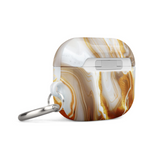 Gold Marble Case for AirPods