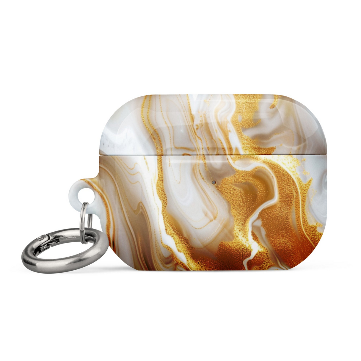 Gold Marble Case for AirPods