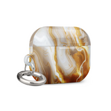 Gold Marble Case for AirPods