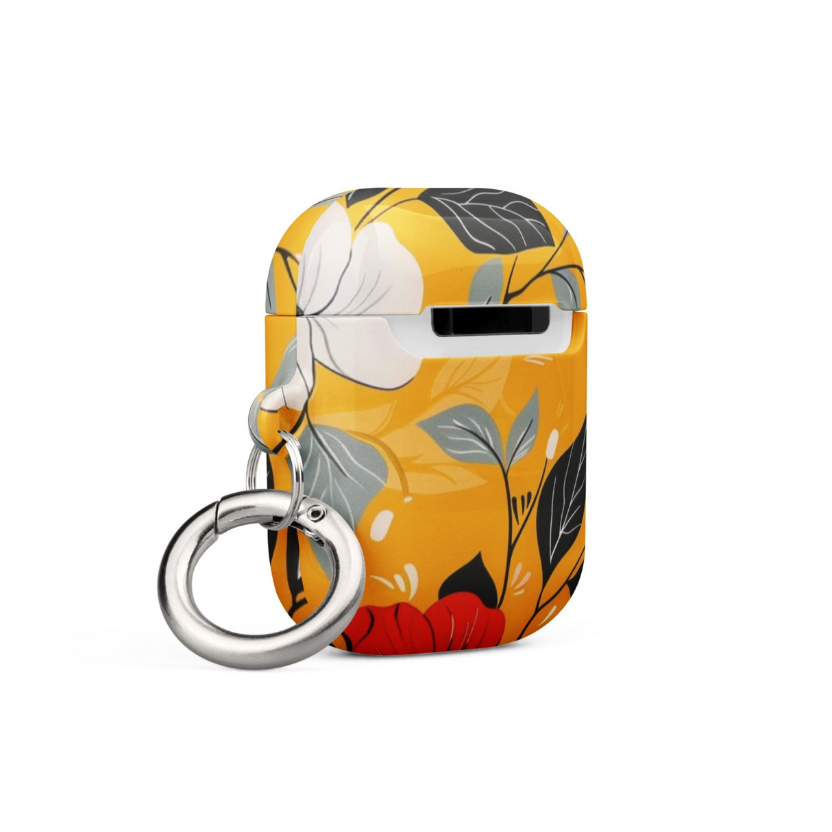 Yellow Floral Case for AirPods