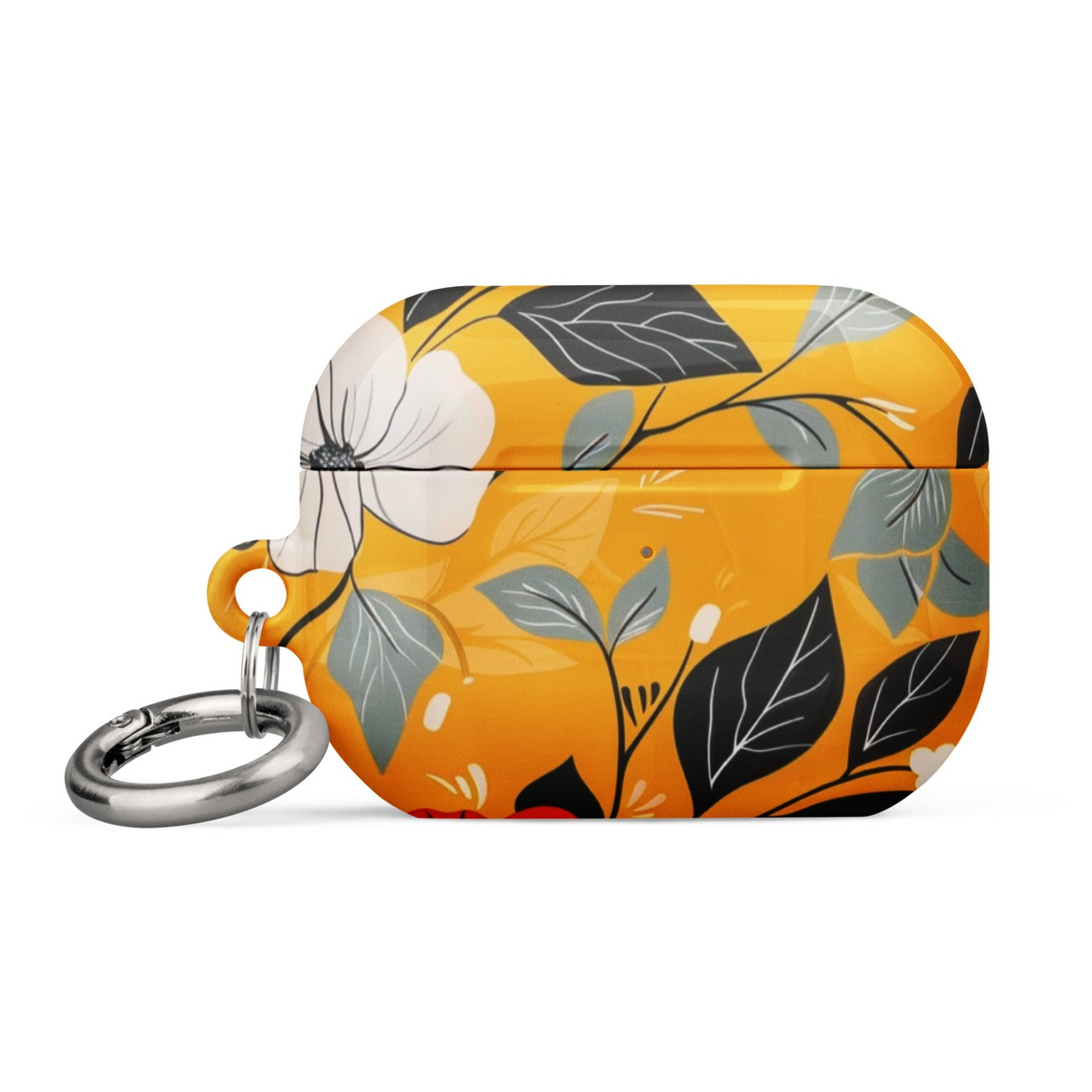 Yellow Floral Case for AirPods