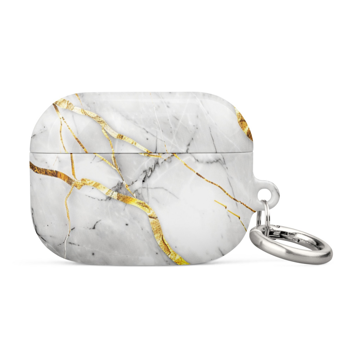 White Marble Case for AirPods