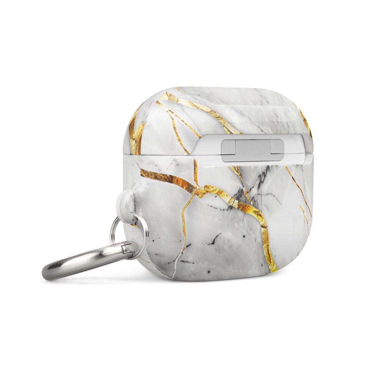 White Marble Case for AirPods