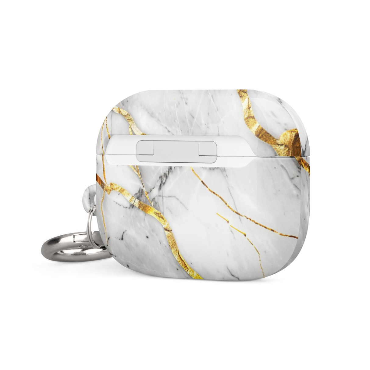 White Marble Case for AirPods