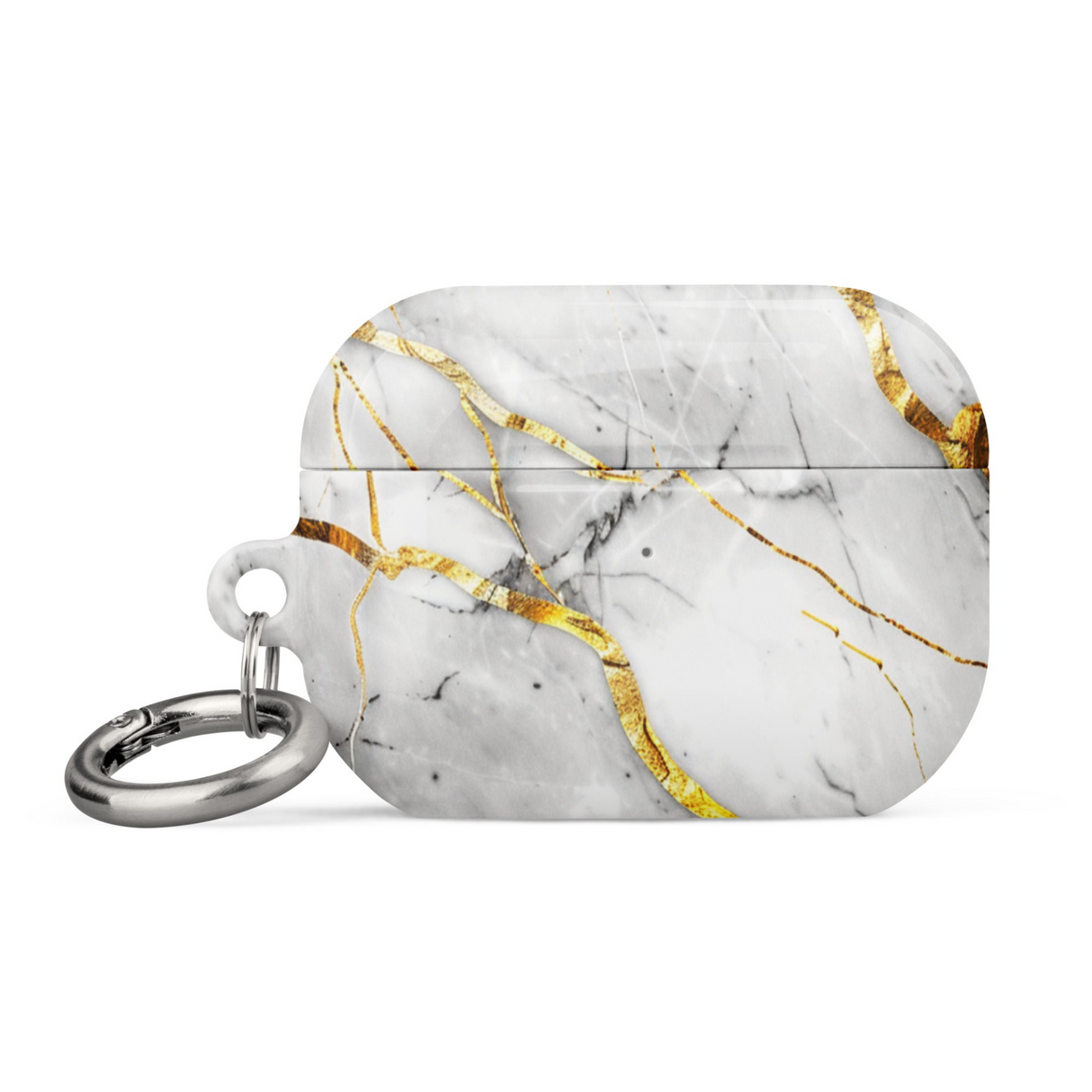 White Marble Case for AirPods