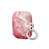 Pink Marble Case for AirPods