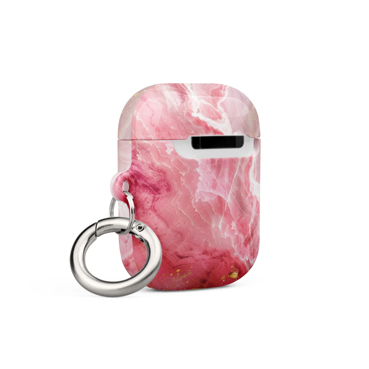 Pink Marble Case for AirPods