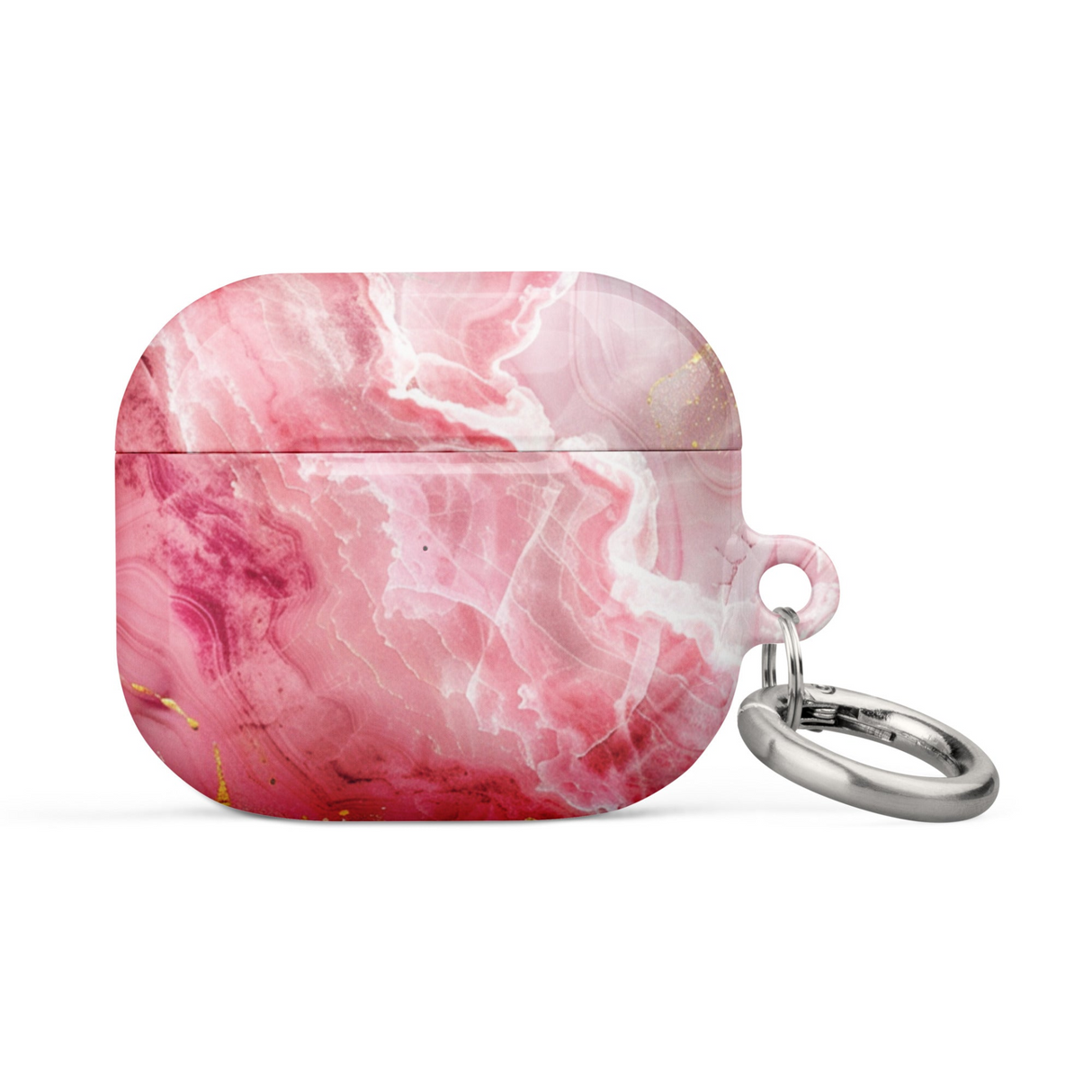 Pink Marble Case for AirPods