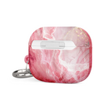 Pink Marble Case for AirPods