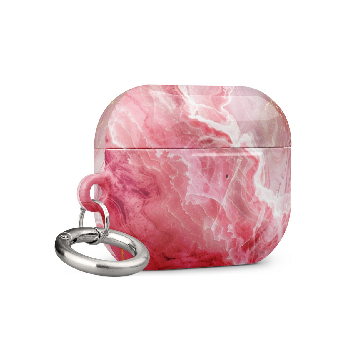 Pink Marble Case for AirPods