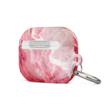 Pink Marble Case for AirPods