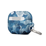 Blue watercolor Case for AirPods