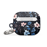 Blue Flowers Case for AirPods