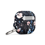 Blue Flowers Case for AirPods