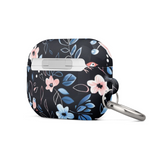 Blue Flowers Case for AirPods