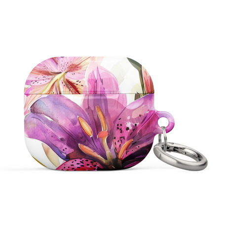 Watercolor Lily Case for AirPods