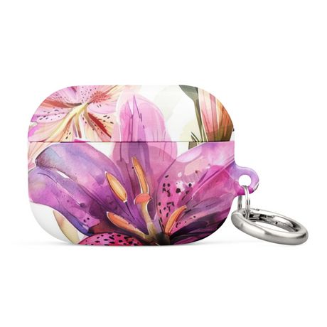 Watercolor Lily Case for AirPods