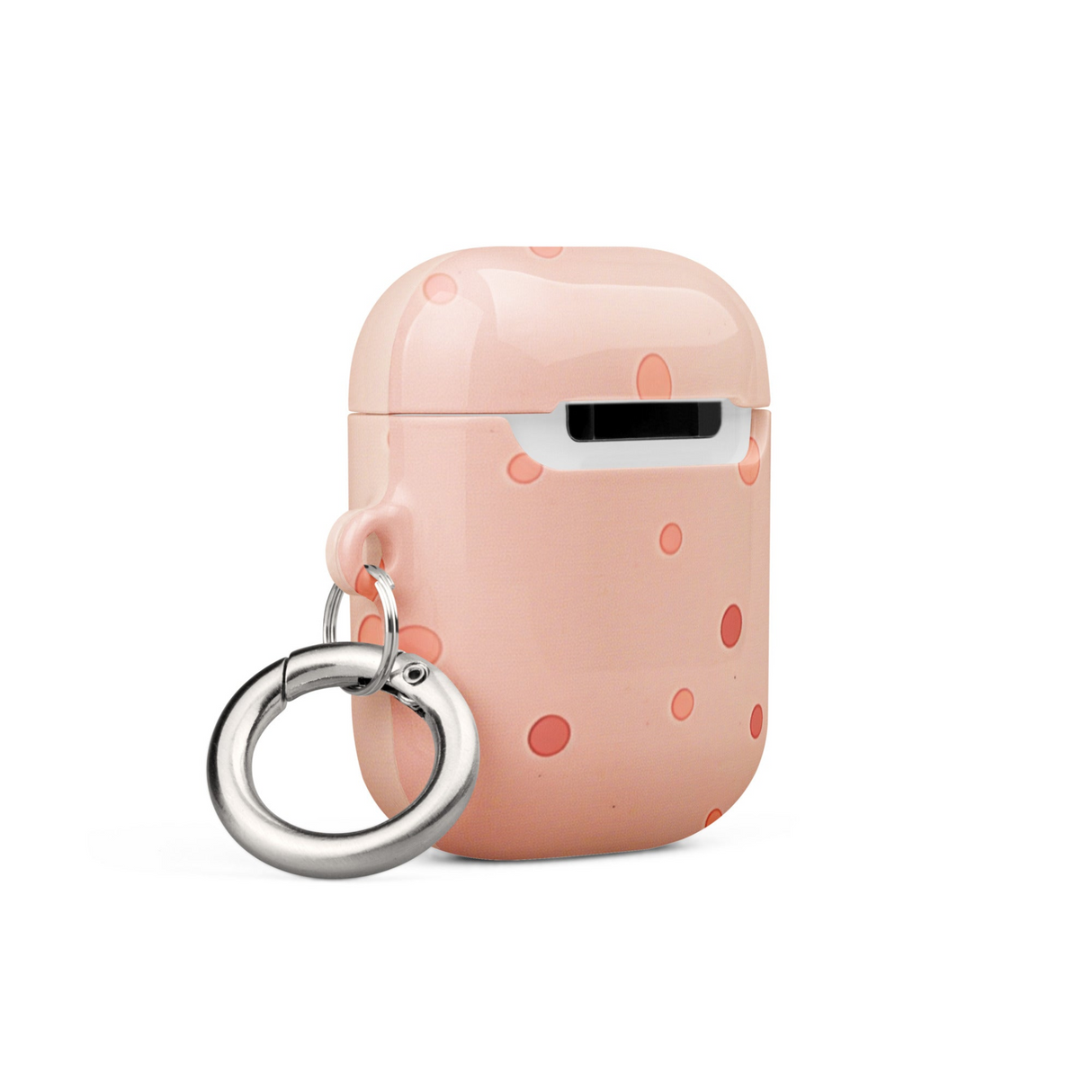 Peach Dots Case for AirPods