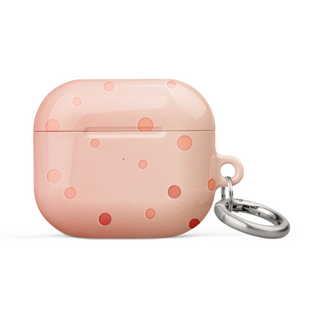 Peach Dots Case for AirPods