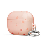 Peach Dots Case for AirPods